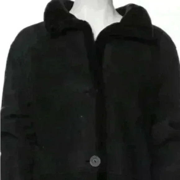 Blue Duck Shearling Coat – Genuine Sheepskin Fur, Made in USA - Picture 4 of 11